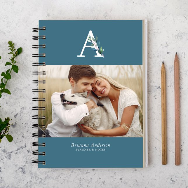 Botanical Monogram Gallery of 4 Photos Monthly Planner (Creator Uploaded)