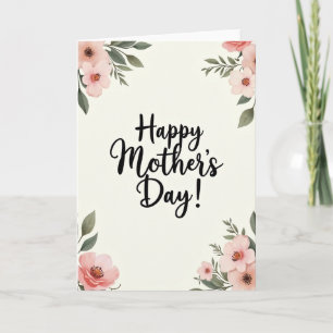 Botanical Mother Day Card