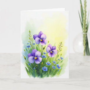 Botanical Mothers Day View Card