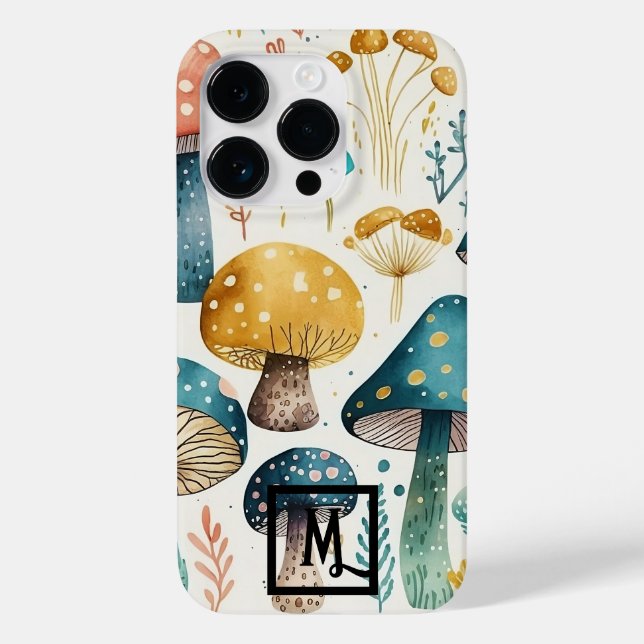 Botanical Mushroom Case-Mate iPhone Case (Back)