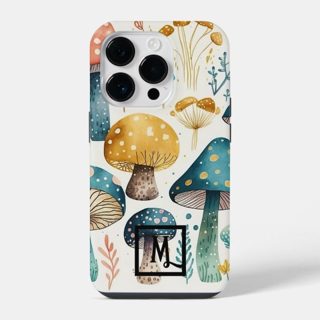 Botanical Mushroom Case-Mate iPhone Case (Back)