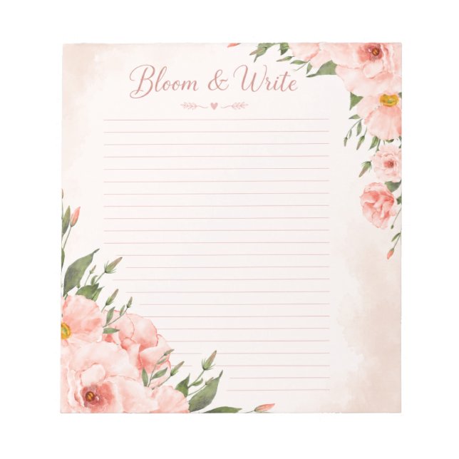 botanical notepad (Front)