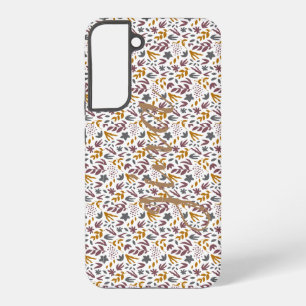Botanical Pattern Customise Samsung Galaxy Case