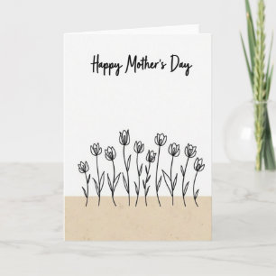 Botanical Pattern Family Love Card
