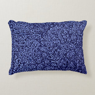 Botanical Pattern in Blue 1 Decorative Cushion