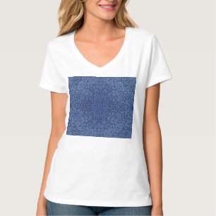 Botanical Pattern in Blue 2 T-Shirt