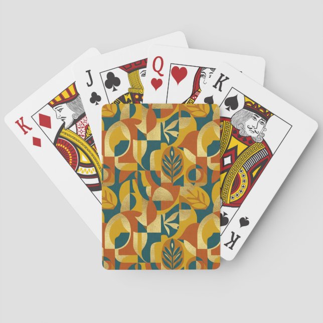 Botanical Pattern Playing Cards (Back)