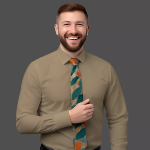 Botanical Pattern Tie