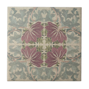 Botanical Pattern - William Morris Tile