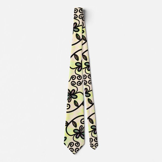 botanical petals tie (Front)