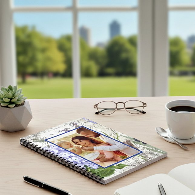 Botanical photo frame notebook (Creator Uploaded)