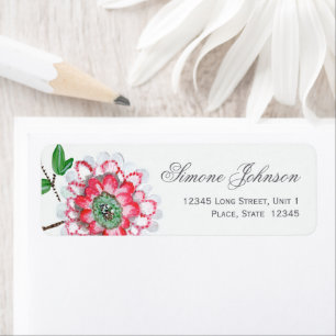 Botanical pink Floral Wedding