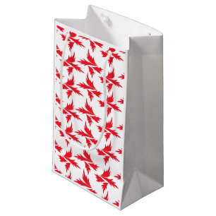 botanical plants small gift bag