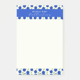 Botanical Plums Collection Ivory Post-it Notes