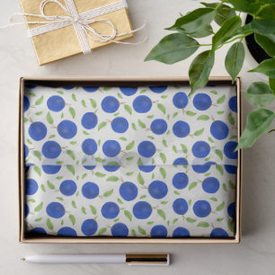 Botanical Plums Collection Ivory Tissue Paper