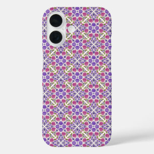 Botanical Pop - Berry iPhone 16 Case