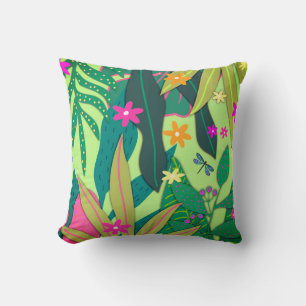Botanical Print #12 Sangria Cushion