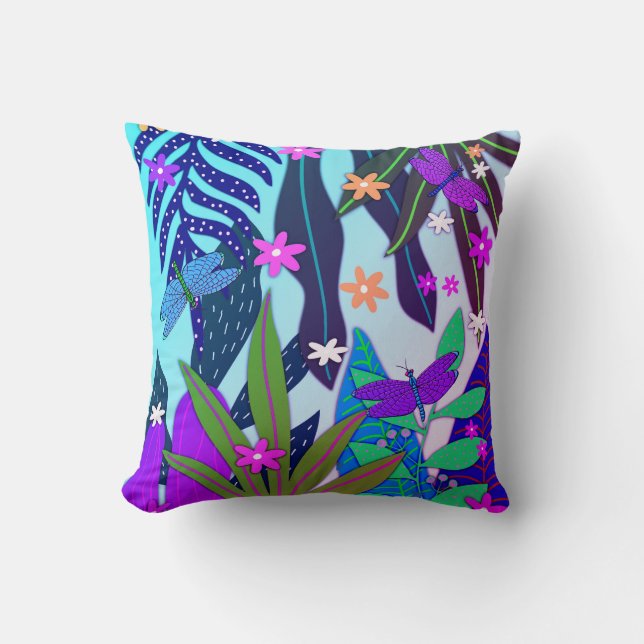 Botanical Print #13 Miami Cushion (Front)