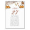 Botanical Pumpkin Rustic Fall Wedding Guest Name 