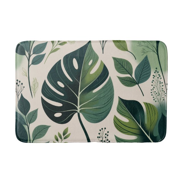 Botanical Retreat Bath Mat (Front)