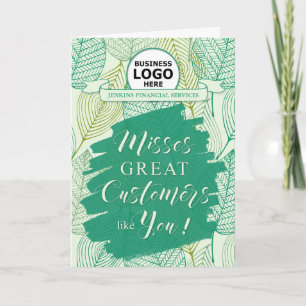 Botanical ROUND Logo Business for Customers Announcement