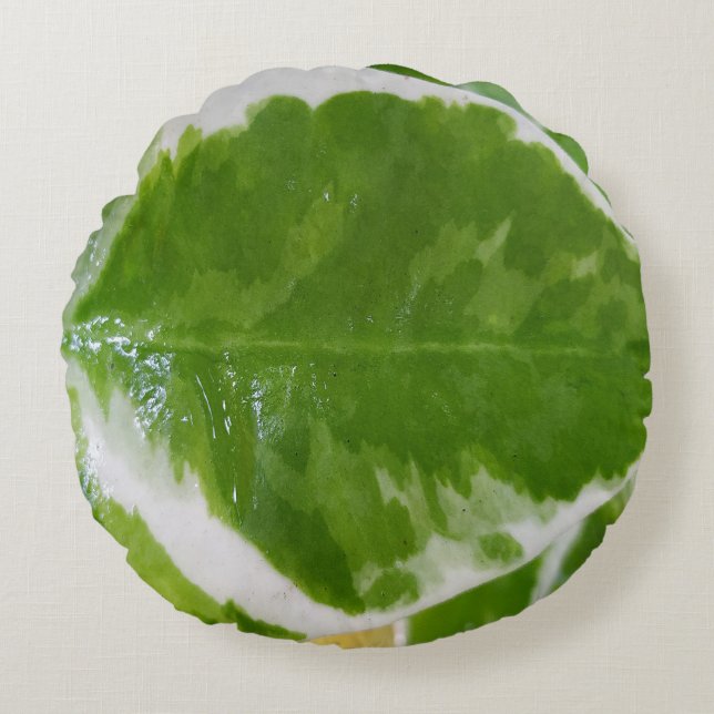 Botanical Round Pillow (Front)