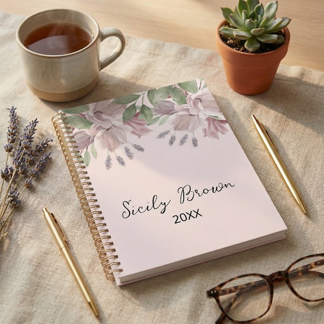Botanical rustic elegant  watercolor foliage  planner (Creator Uploaded)