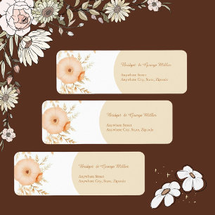 Botanical Rustic Warm floral boho 