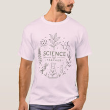 Botanical Science Teacher Vintage Design