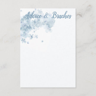 Botanical Sheva Brachos advice card