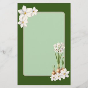 Botanical Spring Green  Stationery