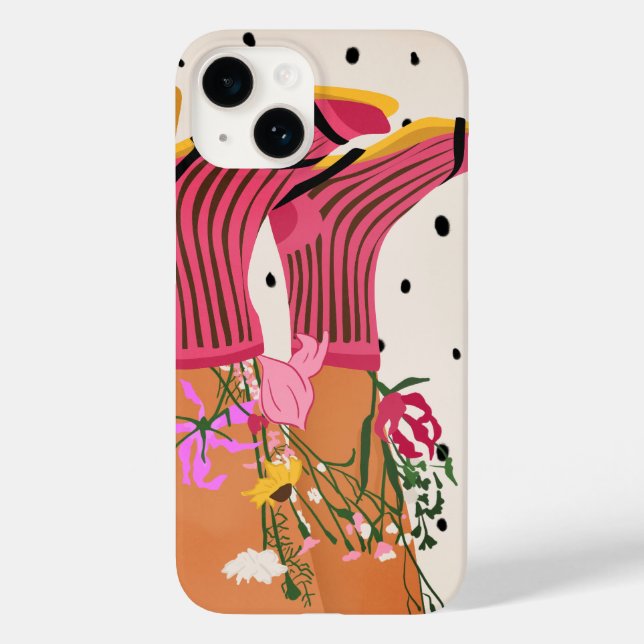 Botanical Steps Case-Mate iPhone Case (Back)