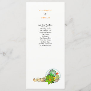 Botanical Succulents Beach Personalised Programme