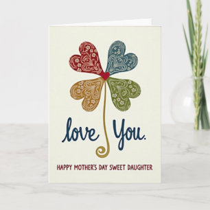 Botanical Sweet Mothers Day Card