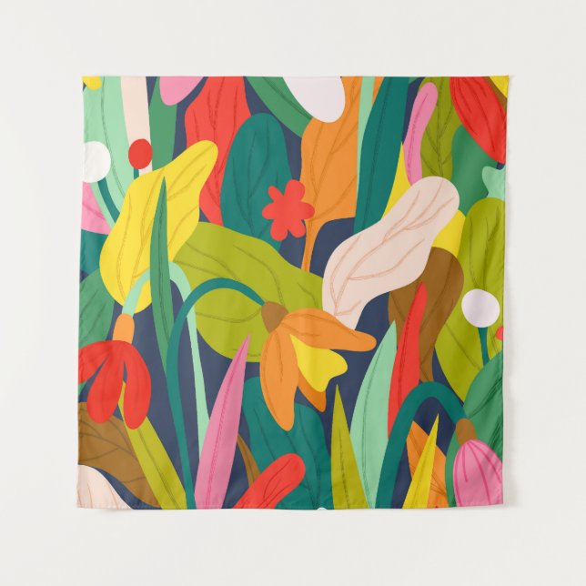 Botanical Symphony Tapestry (Front)