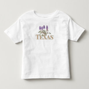 Botanical Texas Bluebonnet 2  Toddler T-Shirt