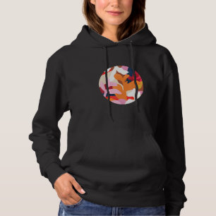 Botanical Theme Vivid Colours. Beautiful Abstract Hoodie