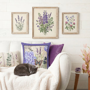 Botanical Throw Pillow