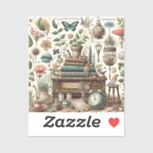 Botanical Tranquility Sticker