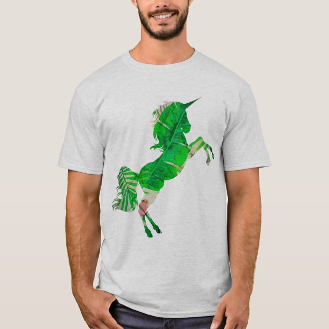 Botanical Unicorn T-Shirt (Front)