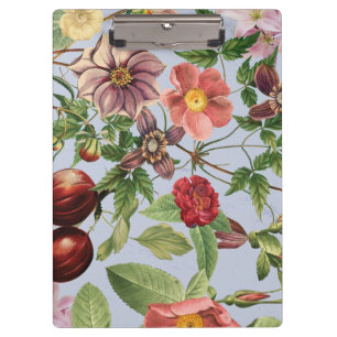 Botanical vintage design clipboard