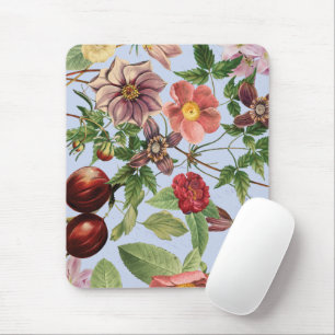 Botanical vintage design mouse mat