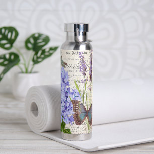 Botanical water bottle
