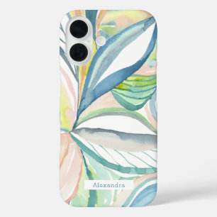Botanical Watercolor Abstract Custom Phone case