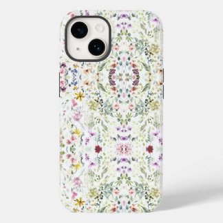 Botanical Watercolor Art Case-Mate iPhone 14 Case