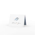 Botanical Watercolor Funeral Thank You Cards