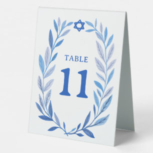 Botanical Watercolor Jewish Event Bar Bat Mitzvah