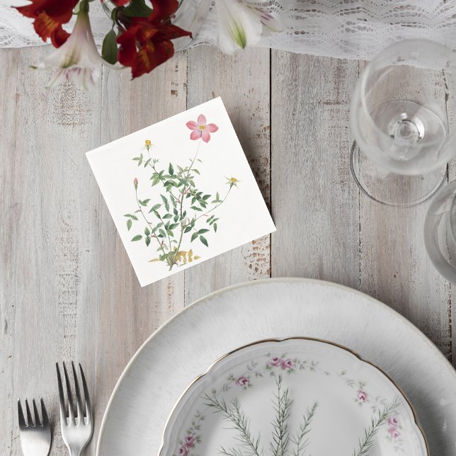 Botanical Wedding Cocktail Napkin (Creator Uploaded)