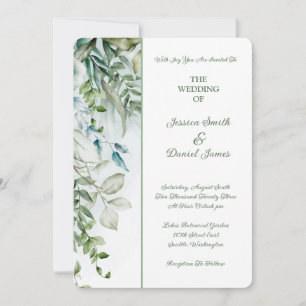 Botanical Wedding Invitation