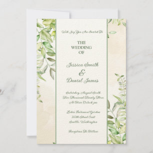 Botanical Wedding Invitation